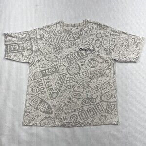 Vintage BMC Software Shirt Mens XL Gray Y2K Year 2000 Millennium Graphic Tee